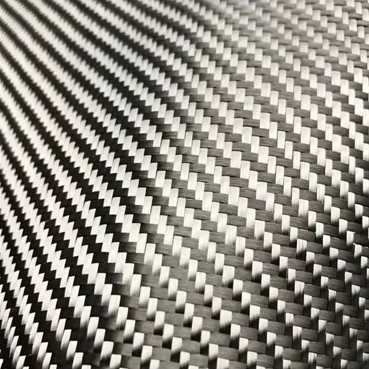 1K 120gsm Carbon Fiber Fabric Twill Weave